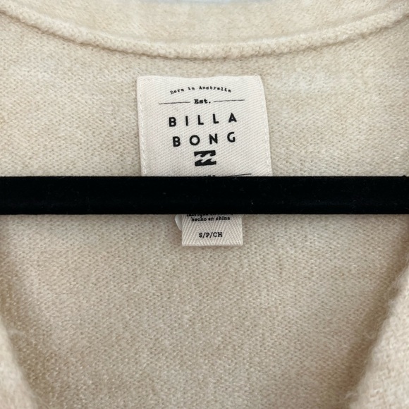 Billabong Short N Sweet Cropped Cardigan Sweater - Picture 2 of 8